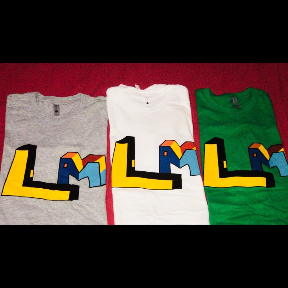 L&M (Live&Maintain) t-shirts new brand